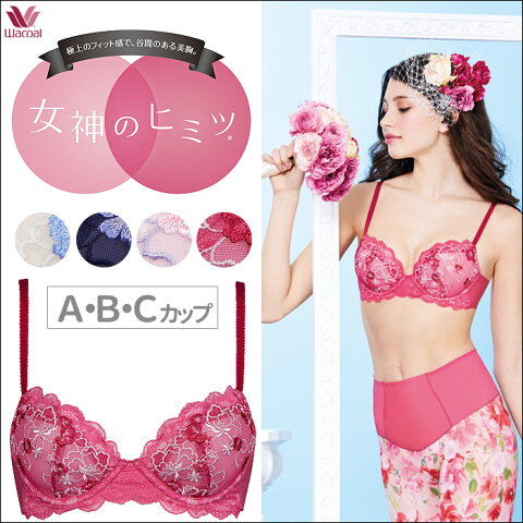 【送料無料】26%OFF!! Wacoal ワコール 女神のヒミツ 3/4カップブラ（A・B・Cカップ） BRB426 wcl-mebセール