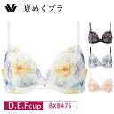 【5/15限定!抽選で2人に1人最大100%ポイントバック!要エントリー】 25%OFF ワコール Wacoal 夏めくブラ 3/4カップブラジャー 下着 レデ...