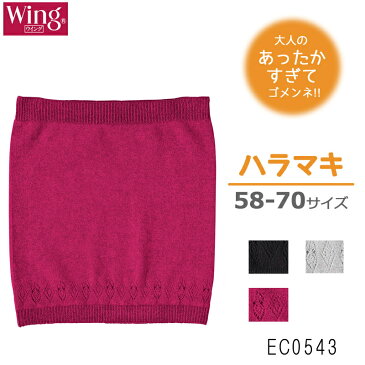 10%OFF ワコール wacoal ウイング Wing あったか ニットインナー 腹巻 M-Lサイズ 日本製 EC0543