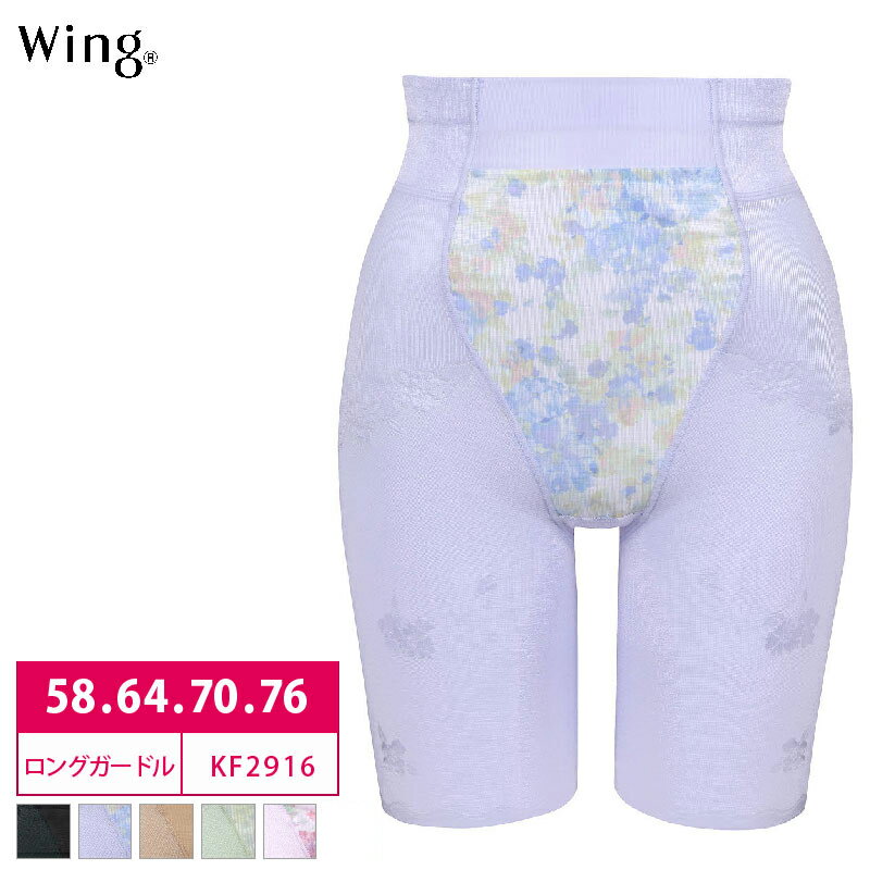 【期間限定！8/24 9：59まで26％OFF】 ワコール Wacoal Wing ウイング ハミデンヌ ロングガードル 1枚履き可能 (58S・64M・70M・76Lサイズ) KQ2785