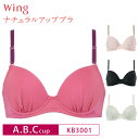 20%OFF Wacoal R[ Wing ECO i`Abvu 3/4Jbv uW[ AEBECJbv KB3001 3uY