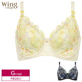 20%OFF 拾 Wacoal  Wing 쥷 Lesiage 2850꡼ ֥ ե륫åץ֥饸㡼 Gå PB2851 glm