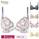 25%OFF ワコール Wacoal ウイング レシアージュ Wing Lesiage 2120シリーズ 3/4カップ ブラジャー B・Cカップ PB2120