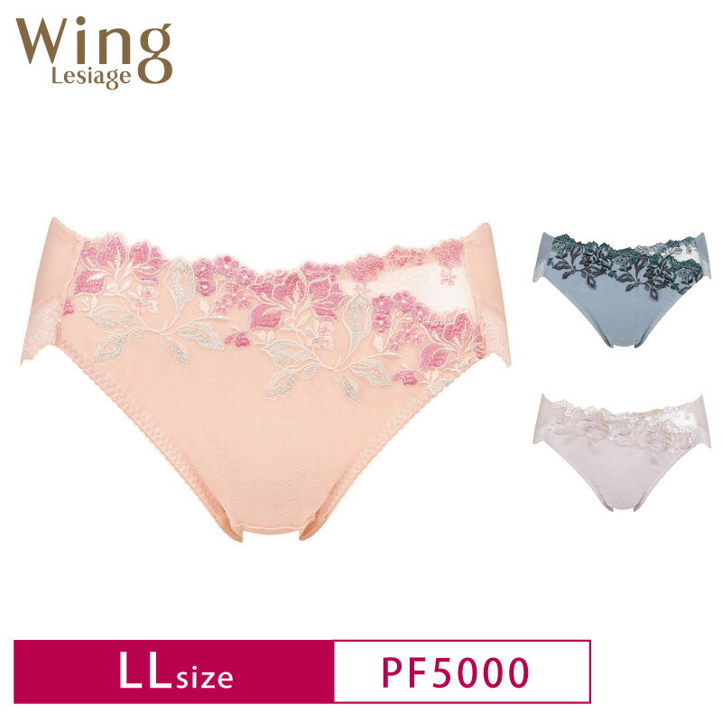 22%OFF Wacoal ワコール Wing ウイング Lesiage レシアージュ 5000シリーズ ChouChou de Lesi スタンダード ショーツ LLサイズ PF5000 3uY