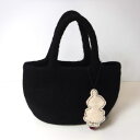 ムーミン 手刺繍フェルトバッグ 【リトルミイキーチャーム】 ピープルツリー peopletree bag fairtrade フェアトレード