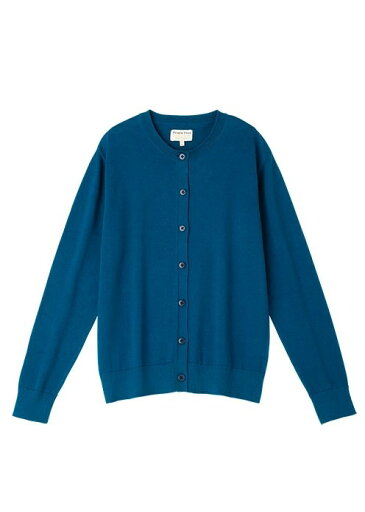 オーガニックコットンニットベーシックカーディガン【ティールブルー・M】PeopleTree ピープルツリー organiccotton フェアトレード fairtrade オーガニックコットンニットベーシックカーディガン【ティールブルー・M】PeopleTree ピープルツリー organiccotton フェアトレード fairtrade