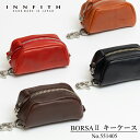 キーケース レザーキーケース 日本製 国産 本革製 INNFITH インフィス BORSA2 キーケース メンズ スマートキー 車のキー スマートキー 電子キー 小物入れ レザー エイジング 30代 40代 50代 本革 イタリアンレザー 普段使い ギフト 551405 父の日 ギフト プレゼント あす楽