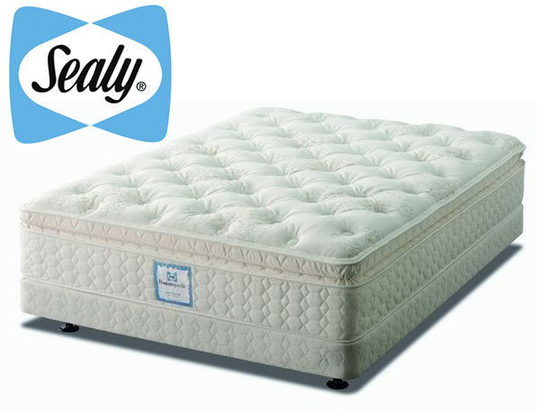 【送料無料・開梱設置無料】【代引不可】シーリーベッド sealy Honeydewハニーデュー マットレス+ボトムセット　シングル（幅101cm） 高級ブランドベッド！シーリーベッド