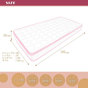 マシュマロタッチピロートップ付Sポケットコイルマットレス心地よいフィット感mashmallowmatressシングル5ゾーン高密度ポケットコイル優れた体圧分散性高級ホテルのような寝心地ポケットコイルマットレス