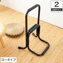 立ち上がり補助 スタンド 手すり ロータイプ サポートスタン...