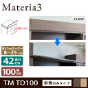 Materia3 TM D42 TD100 ys42cmz g[hA Ô݃^Cv 100cm ߔ 8`25cm(1cmPʃI[_[) ډB