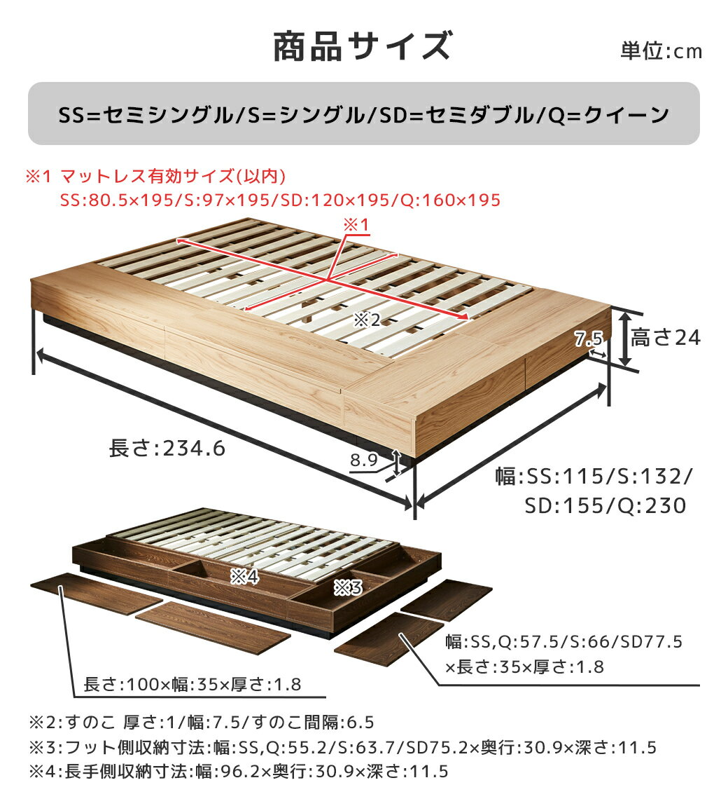 ＼ポイント10倍★16日1:59まで！／ 収納付きコーナーステージベッド CORNER STAGE BED ステージベッド 隠せる収納 フタ付き収納 ローベッド すのこベッド コーナーベッド デイベッド 床面高24cm すのこ床板 整理整頓
