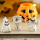 セット ハロウィン 飾り 6個セット カボチャ ゴースト ハロウィーン 装飾 オーナメント グッズ 置物 インテリア 景品 ディスプレイ ゴースト オブジェ 置物 ハロウィーン ハロウィン デコレーション
