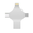 多機能 USBメモリ 128gb 大容量 USB3.1 高速フラッシュ スマホ用 フラッシュドライブ usbメモリ タイプc / iPhone / iPad /PC/Android/Mac/iOS 対応 iphoneデータ移行 パソコン USBメモリ回転式 usb メモリ 四合一(2)