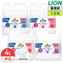 SALE対象商品 ライオン キレイキレイ 薬用 泡ハンドソープ 4L 医薬部外品 業務用 大容量 詰め替え 詰替 泡タイプ 泡 ハンドソープ 手洗い 手指洗浄剤...