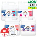 SALE対象商品 ライオン キレイキレイ 薬用 泡ハンドソープ 4L × 3個 1ケース 医薬部外品 業務用 大容量 詰め替え 詰替 泡タイプ 泡 ハンドソープ...