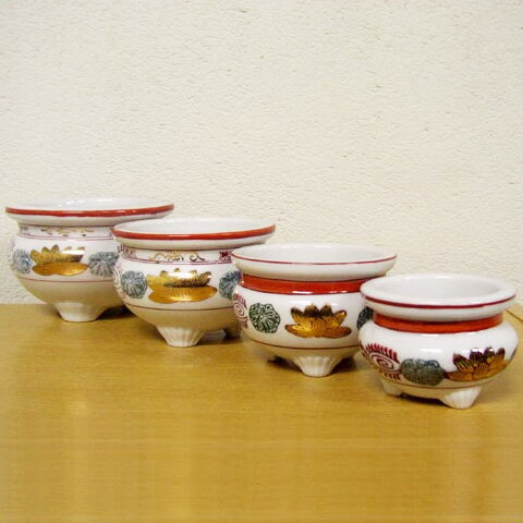 錦 香炉 3.5寸[fs01gm]【RCP】【HLS_DU】