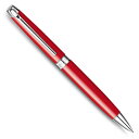 お取り寄せ ボールペン カランダッシュ(CARAN d'ACHE) レマン スカーレットレッド 4789-770