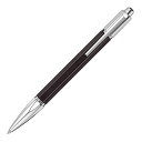 お取り寄せ ボールペン カランダッシュ(CARAN d'ACHE) バリアス Ebony Silver エボニー シルバー 4480-086
