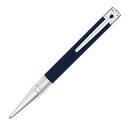 お取り寄せ ボールペン デュポン(S.T.Dupont) D-イニシャル ブルーラッカー クローム 265205