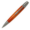 ボールペン F-STYLEAir Brush Wood Pen エアーブラシ ウッドペン ギター塗装 ORANGE オレンジカーリーメイプル かえで 楓 TGT1611 即日