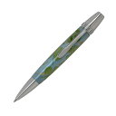 ボールペン F-STYLEFlower Pen 押花 TFB2021 四つ葉のクローバー 水色 即日