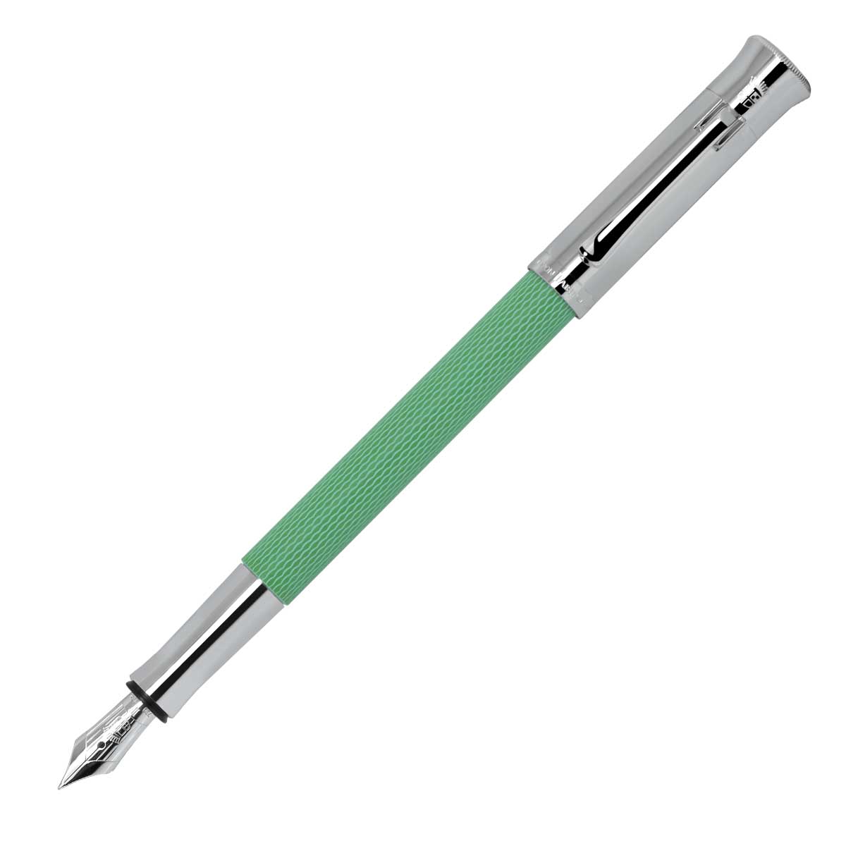 ファーバーカステル 万年筆 グラフ・フォン・ファーバーカステル（Faber Castell） ギロシェ VIPER GREEN ヴァイパーグリーン 即日