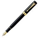 お取り寄せ 万年筆 パーカー(PARKER) デュオフォールド クラシック ブラックGT センテニアル