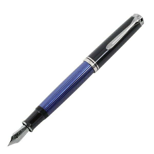 楽天ペンスタ磐田 楽天市場店お取り寄せ 万年筆 ペリカン（Pelikan） スーベレーン M805 ブルー縞