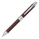 お取り寄せ 多機能ペン パイロット(PILOT) ツープラスワン リッジ レザー ブラウン BTHR-3SL-BN BTHR-3SL-BN メール便可