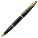 お取り寄せ 万年筆 ウォーターマン(WATERMAN) カレン ブラック・シーGT