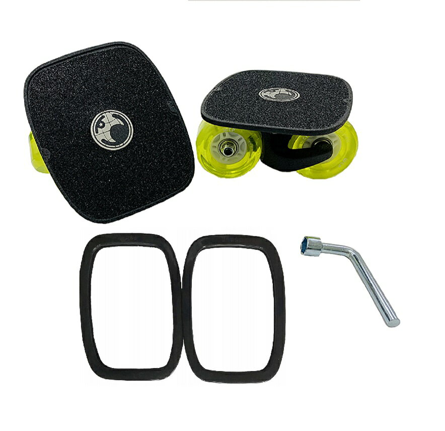 商品の仕様 .本体素材：アルミニウム合金　　ウィール素材：PU　(発光)　　〓ベアリングABEC-7使用 .本体寸法（約）：W：14　D：17H：9（単位：cm）　ウィール（約）：72*44mm .本体重量（約）：2.0KG（左右1セット）...