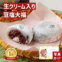 ＼スーパーセール10％OFF／ 【 出産内祝い ギフト 】 岡山 生クリーム 入り 豆塩大福 10個 お菓子 和菓子 贈り物 お礼 お見舞い 人気 出産内祝い 出産 内祝い 結婚 お祝い お返し 両親 女性 実家 3000円 present (SK)軽 ランキング 4000円 入学 入学内祝い 入園