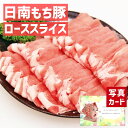 【 出産内祝い ギフト 】 日南 もち豚 ローススライス お肉 豚肉 国産 肉 贈り物 お礼 お見舞い 人気 出産内祝い 出産 内祝い 結婚 お祝い お返し 両親 女性 実家 3000円 winter gift present (SK)軽 肉 ランキング 80代 4000円 母の日