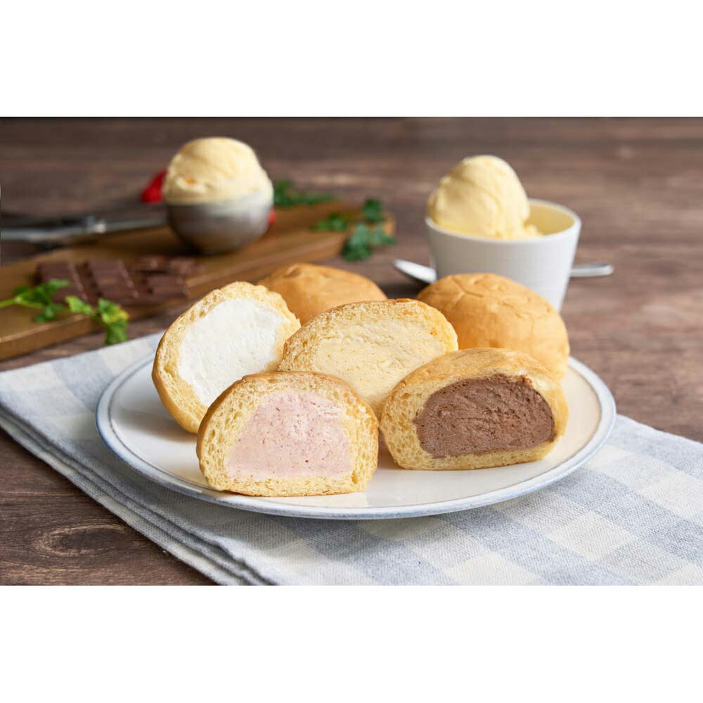 お歳暮 早割 冬ギフト 年末 年始 ごちそう 八天堂 まるでアイスなくりーむパン 凍ったまま 人気商品 スイーツ デザート 贈り物 年末ギフト 冬の贈り物 感謝の贈り物 グルメ 食品ギフト ごちそう お取り寄せ 美味しい 4000円 (SAD) [包装]軽