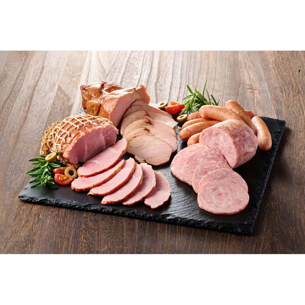 お歳暮 早割 冬ギフト 年末 年始 ごちそう おせち 鹿野高原牧場 ハムギフト ボンレスハム 焼豚 ボロニ..