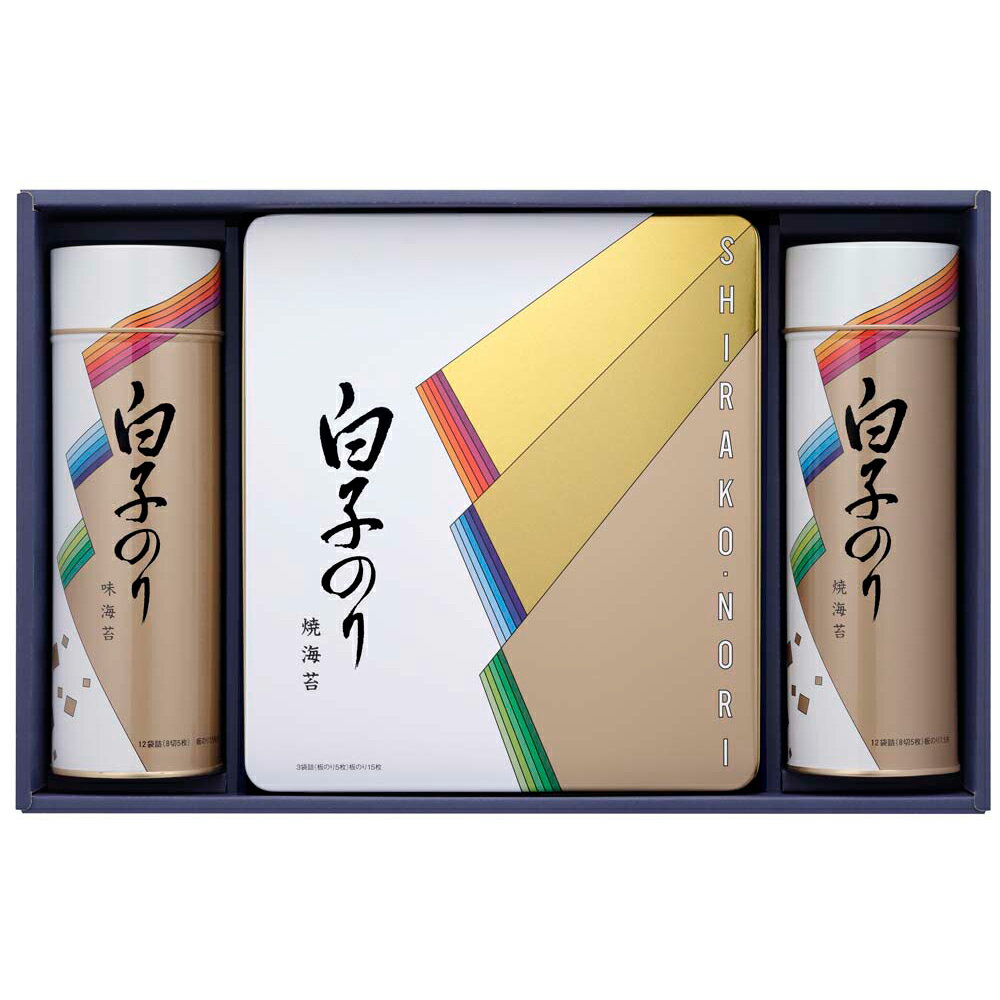 お歳暮 早割 冬ギフト 年末 年始 ごちそう 白子のり 詰合せ 栄養そのまま 味のり 焼のり 海苔 ご飯のお供 贈り物 年末ギフト 冬の贈り物 感謝の贈り物 グルメ 食品ギフト ごちそう お取り寄せ 美味しい 6000円 (SAD) [包装]軽