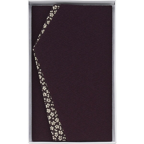 弔事 小花 エステル ちりめん 金封 ふくさ 袱紗 紫 法事 法要 仏事 お供え物 お盆 御仏前 お彼岸 仏壇用 初盆 御供物 喪中見舞い お品 2000円 結...