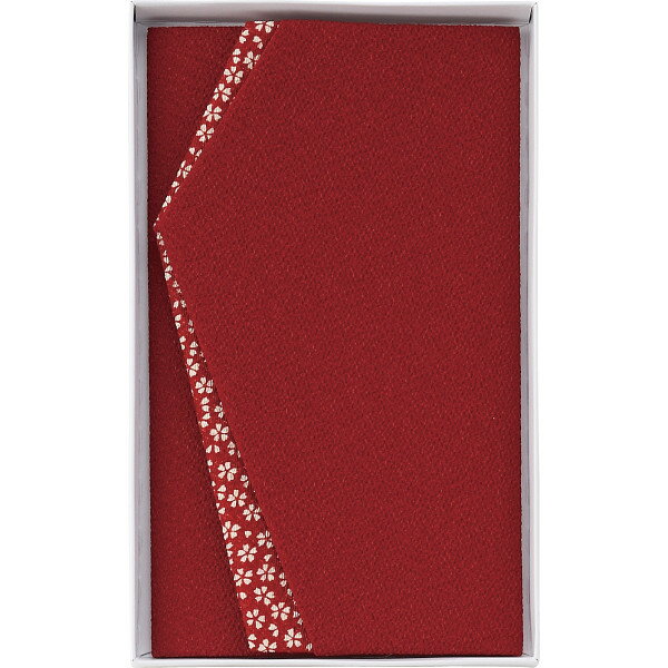 弔事 小花 エステル ちりめん 金封 ふくさ 袱紗 エンジ 赤 法事 法要 仏事 お供え物 お盆 御仏前 お彼岸 仏壇用 初盆 御供物 喪中見舞い お品 200...