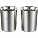 結婚祝い 燕研磨 ファクトリー ペア ステンレス カップ 260ml 日本製 コップ グラス おしゃれ お酒 2個 セット 贈り物 お礼 結婚内祝い 出産 結婚...