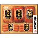 お中元 夏 ギフト メッセージカード 無料 伊藤ハム 伝承 鹿児島 黒豚 ももハム 炙り挽ポークローフ あらびきウインナー グルメ 食べ物 ギフト 贈り物 お礼...