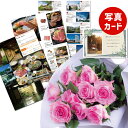 生花 バラ ピンク 花束とカタログギフトセット グルメ・ブランド品 雑貨 B-VOO (SE) 上司 退職祝い ランキング 還暦祝い 定年退職 フラワーギフト 70代 退職お祝い 結婚祝い 誕生日 プレゼント 母 母親 退職 お祝い 両親 記念日 周年 写真入り お礼
