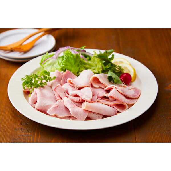 お歳暮 早割 冬ギフト 内祝い お返し 出産 メッセージカード 無料 大阪 夢一喜 熟成 ロースハム 切り落とし 訳あり 不揃い 食べきりサイズ お徳用 8個 ...