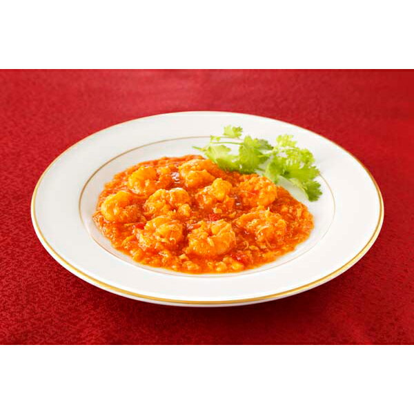 お歳暮 早割 冬ギフト 内祝い お返し 出産 メッセージカード 無料 菰田欣也監修 ずわい蟹入り エビチリソース 4食 セット 本格 中華 惣菜 贈り物 出産祝...