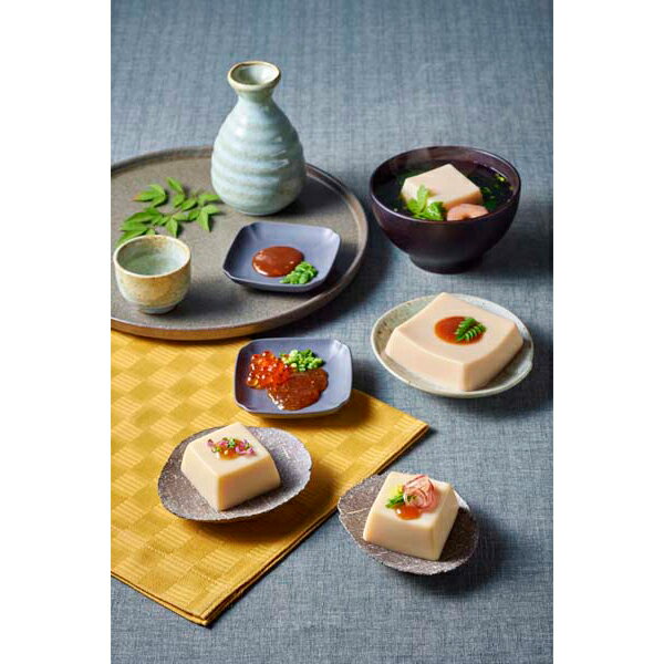 お歳暮 早割 冬ギフト 内祝い お返し 出産 メッセージカード 無料 京都 京五山 ごまとうふ 湯葉どうふ 堪能 セット 味噌だれ ごま醤油 贈り物 出産祝い ...