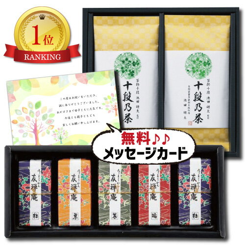  和菓子 河内駿河 羊羹 ようかん 詰合せ ＆ 最高位茶匠監修 高級 日本茶 銘茶 セット 出産 お返し 出産内祝 お祝い返し 内祝い 母父 内祝 出産 結婚 ギフト(DB)軽 出産内祝 出産内祝 出産内祝 5000円 即日発送 お祝い お返し 入学 内祝い 初節句 母の日