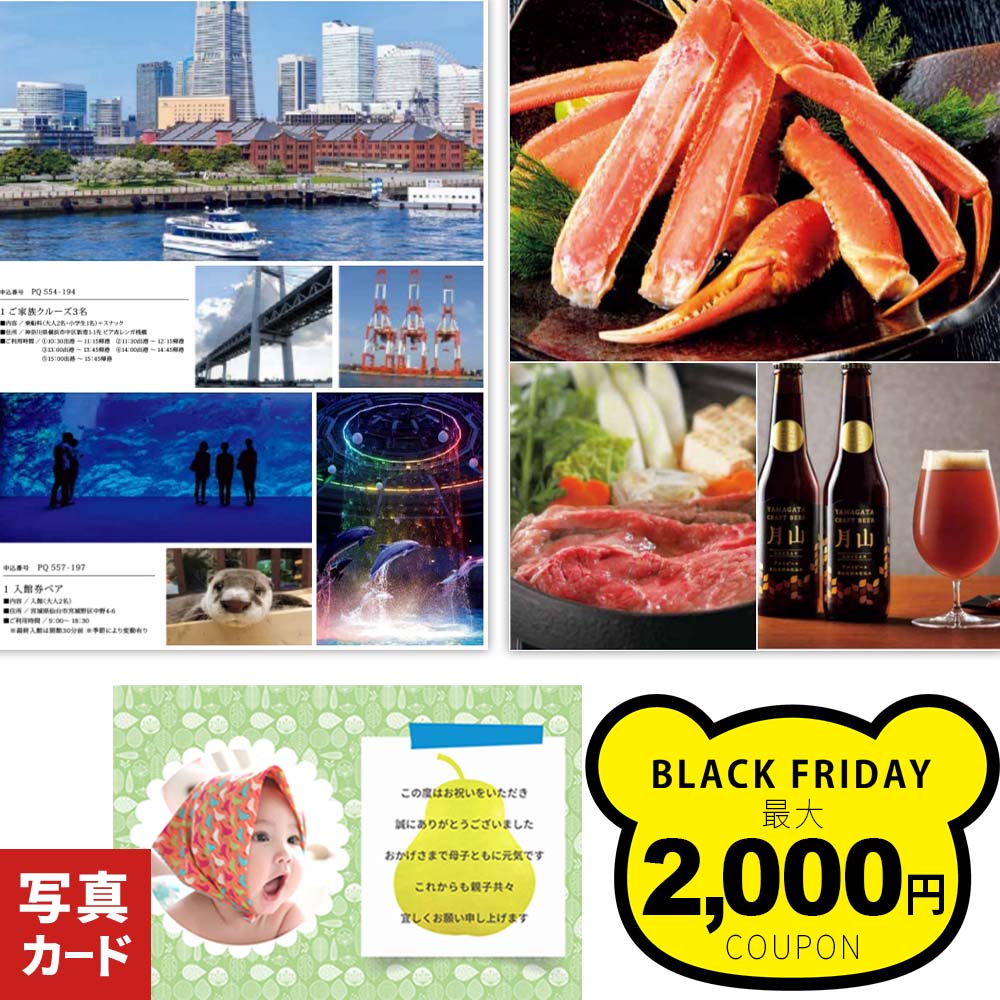 出産内祝い カタログギフト 結婚内祝い 出産 内祝い お返し 結婚 快気 新築 お祝い お祝い返し 1歳 ギフト 人気 グルメ 結婚祝 誕生日 プレゼント 古希 結婚祝い 新築祝い お酒 香典返し 即日発送 写真入りカード 入学 1dy カ単 P-QU 6500円 (DB) 送料無料 出産祝い ベビー