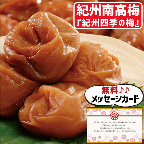 こだわり ギフト 紀州南高梅 四季の梅 グルメ 食べ物 和食 新築内祝い 両親 お返し 親戚 職場 半返し ママ友 女友達 身内 品物 快気祝い 快気内祝い 就職祝い お見舞い お返し お礼 50代 60代 70代 還暦 古希 3000円 (SK)軽 プレゼント 入学内祝い 出産 内祝い 結婚 退職