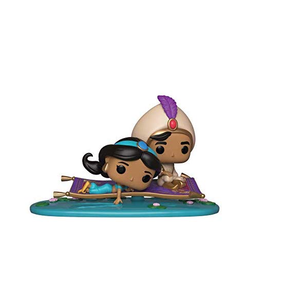 楽天i-selectionアラジン グッズ ファンコ ディズニー フィギュア ドール 人形 おもちゃ Funko 35760 Movie Moment: AladdinMagic Carpet Ride, Standard, Multicolor