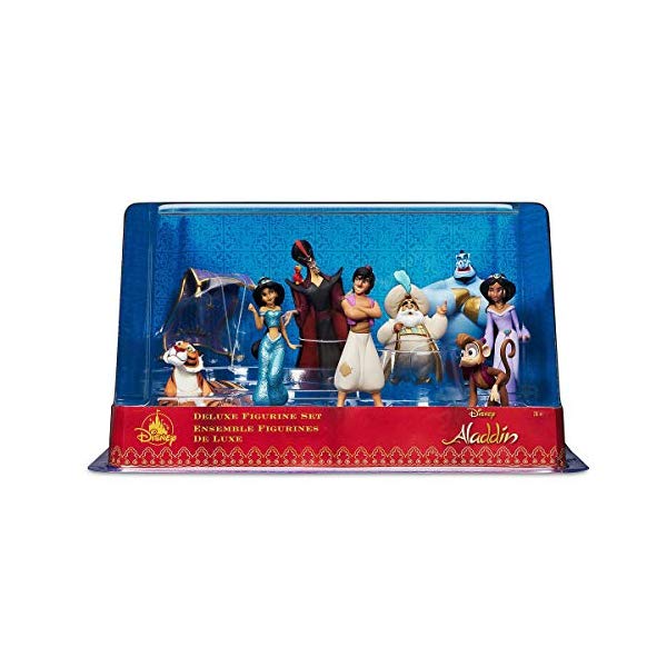 アラジン グッズ フィギュアセット ドール 人形 おもちゃ Disney Aladdin Deluxe Figurine Set